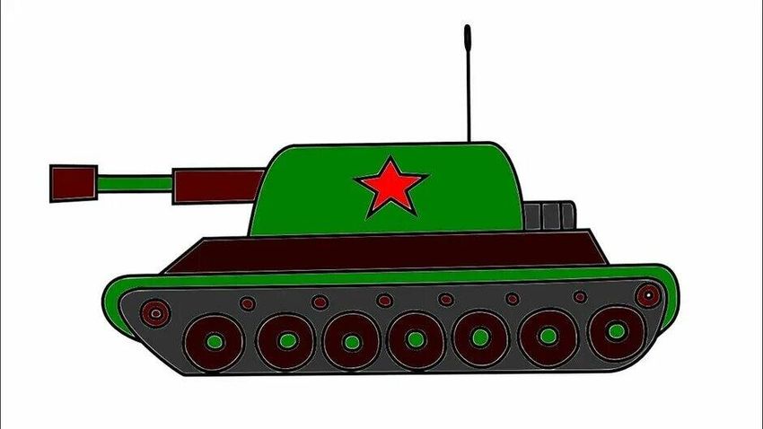 Рисунок танка