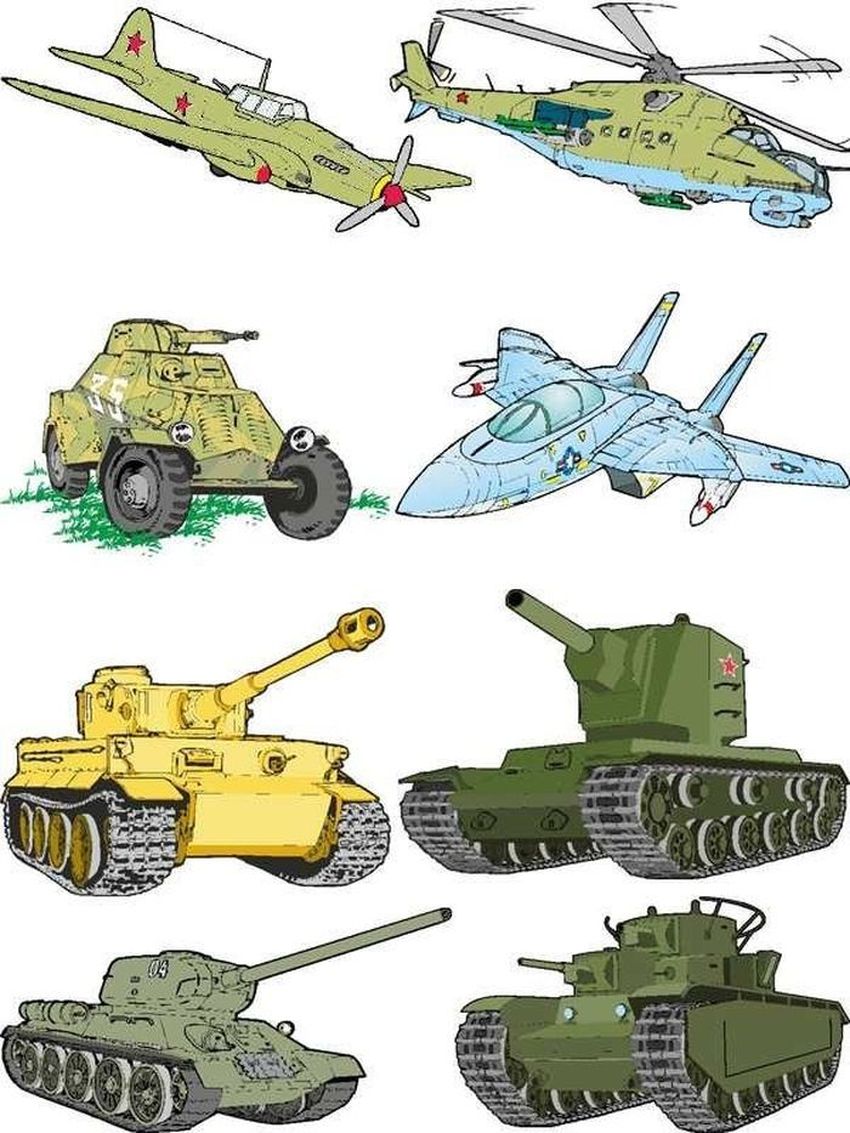 Военная техника рисунки