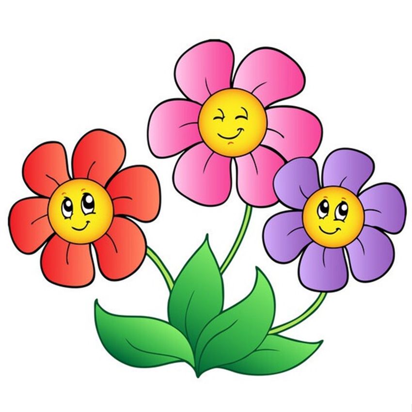 Цветочек рисунок для детей