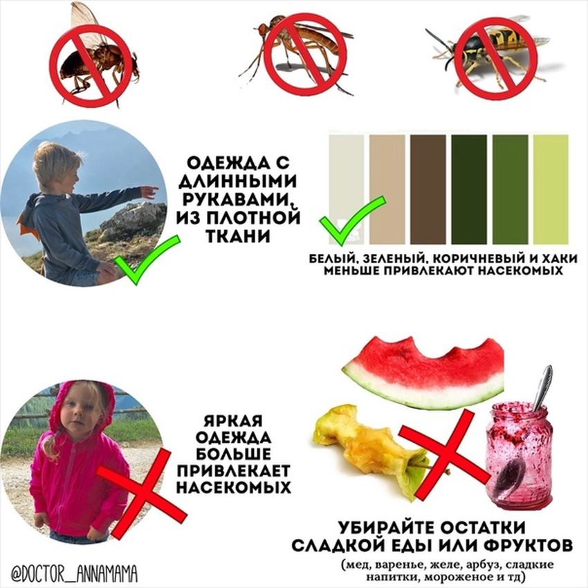 Укусы насекомых