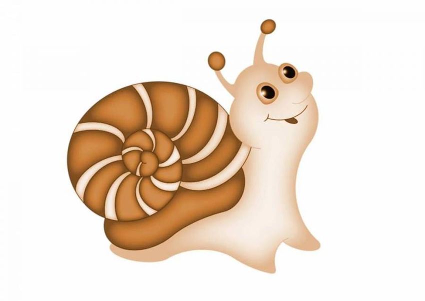 Улитка рисунок
