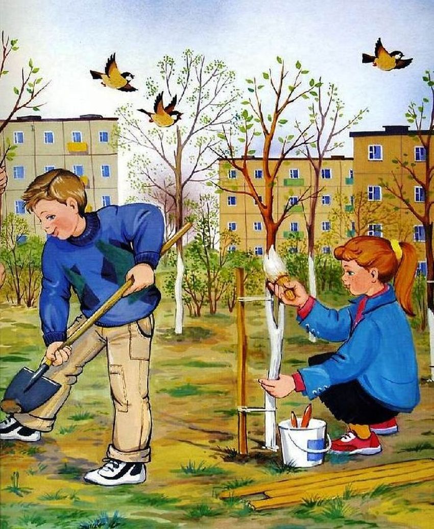 Труд людей весной Весна для детей дошкольного возраста