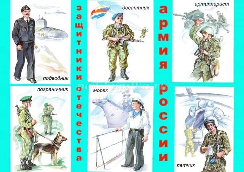 Профессия военный