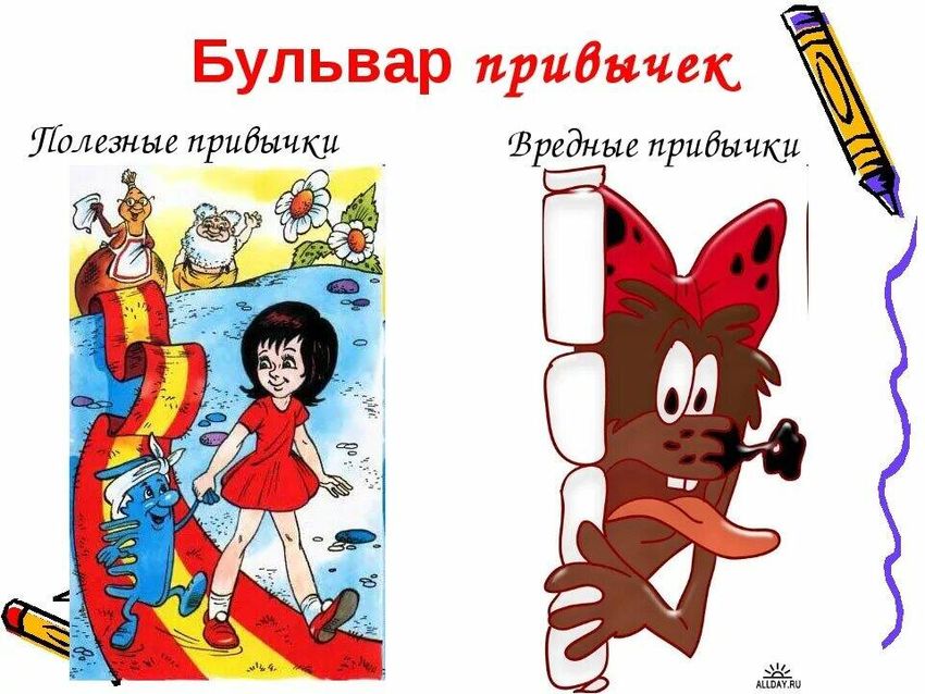 Вредные и полезные привычки