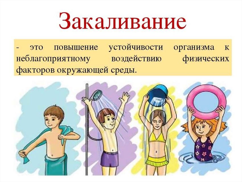 Здоровый образ жизни закаливание
