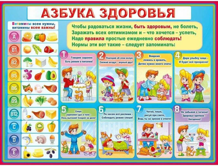 Здоровый образ жизни для детей