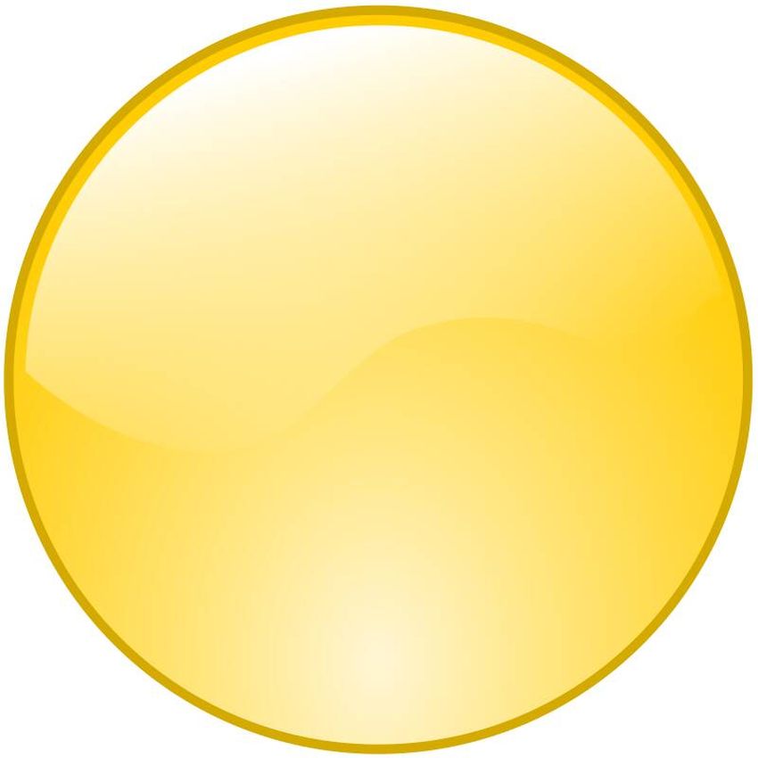 Желтая сфера