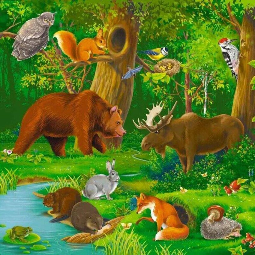 Лес зверей