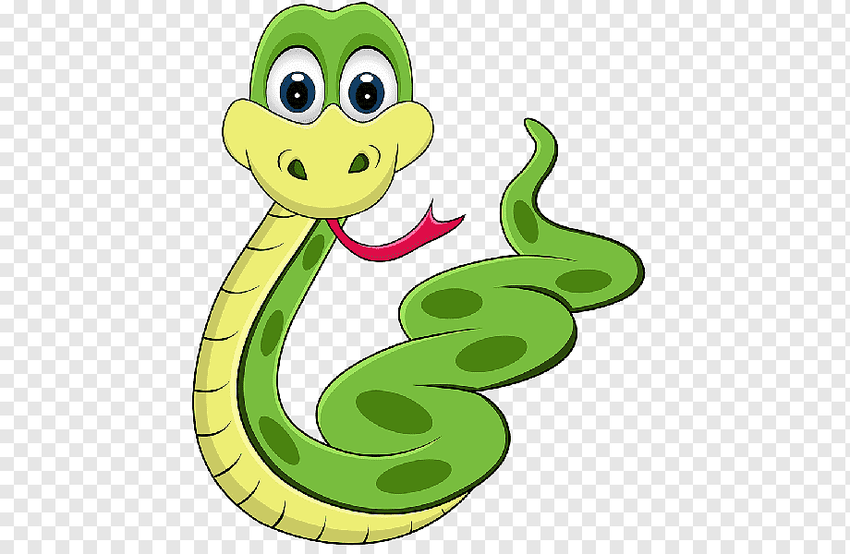 Рисунок змеи для детей
